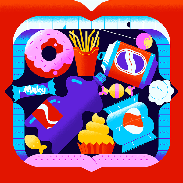 История вредной еды