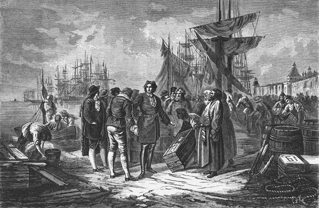 Внешняя торговля 18 века